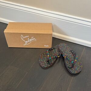 Christian Louboutin Multicolor Dot Sandals